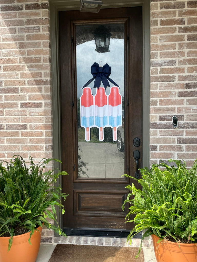 Summer Popsicle Door Sign