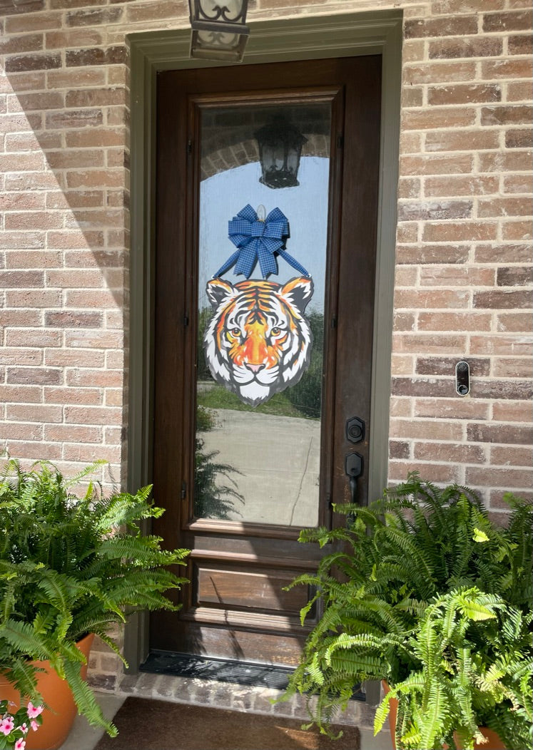 Roaring Tiger Door Sign