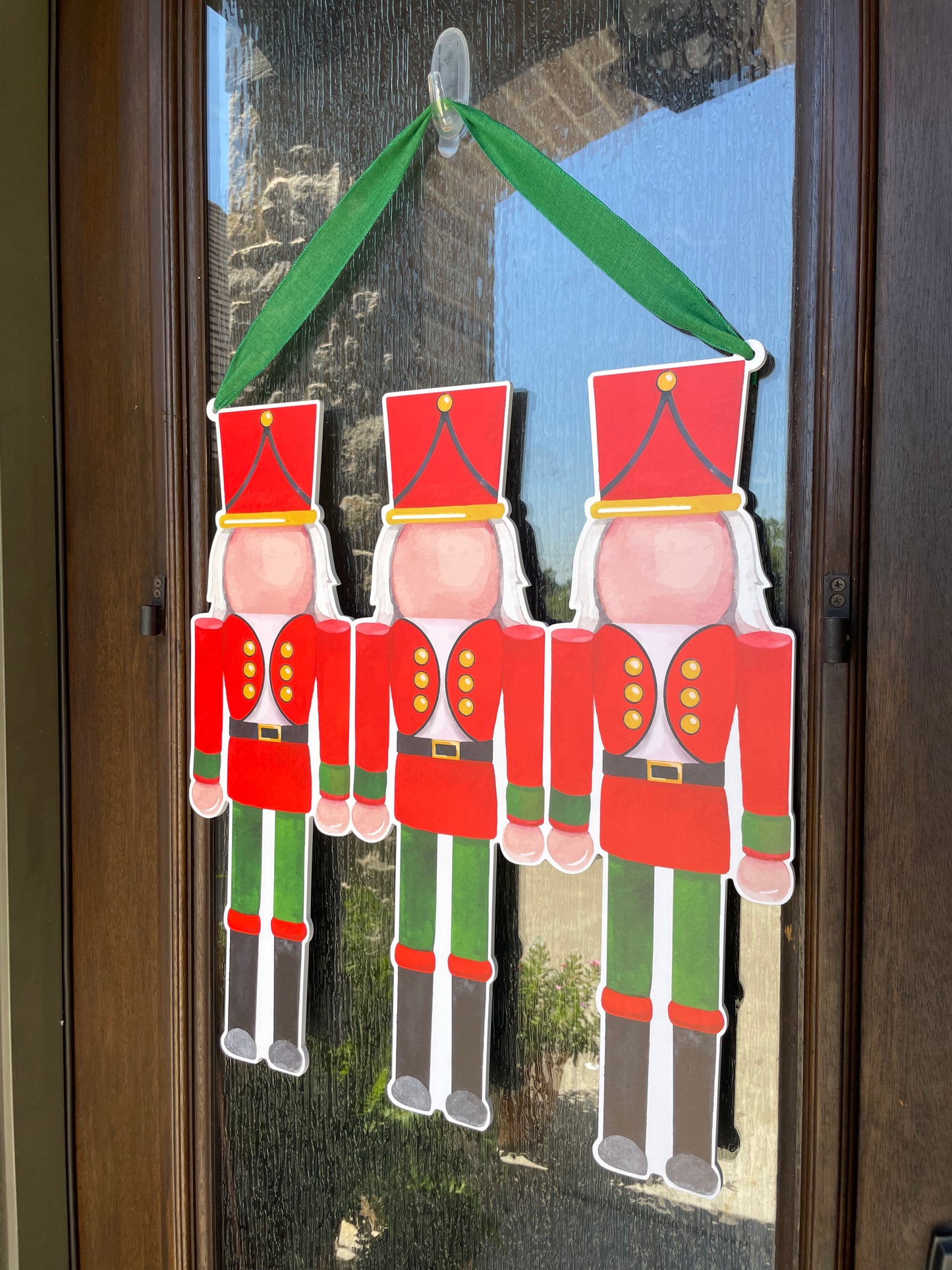 Hanging Ribbon Only- Red Nutcracker Door Sign