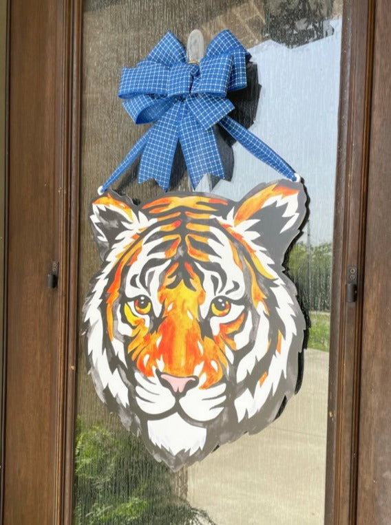 Roaring Tiger Door Sign