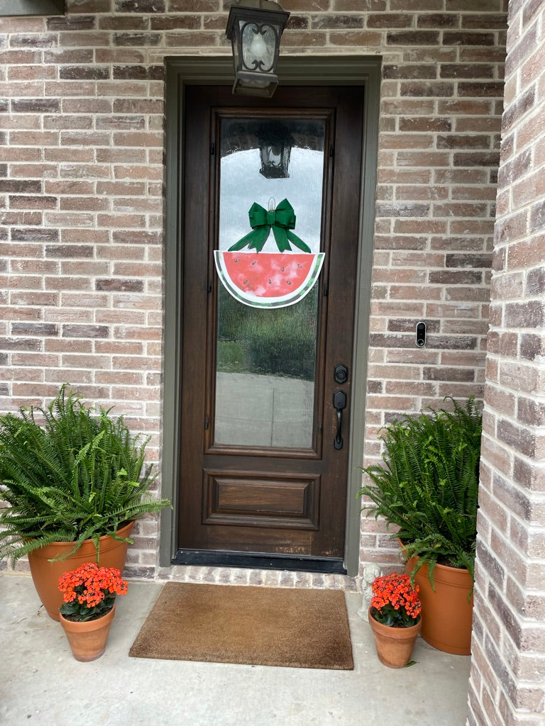 Summer Watermelon Door Sign