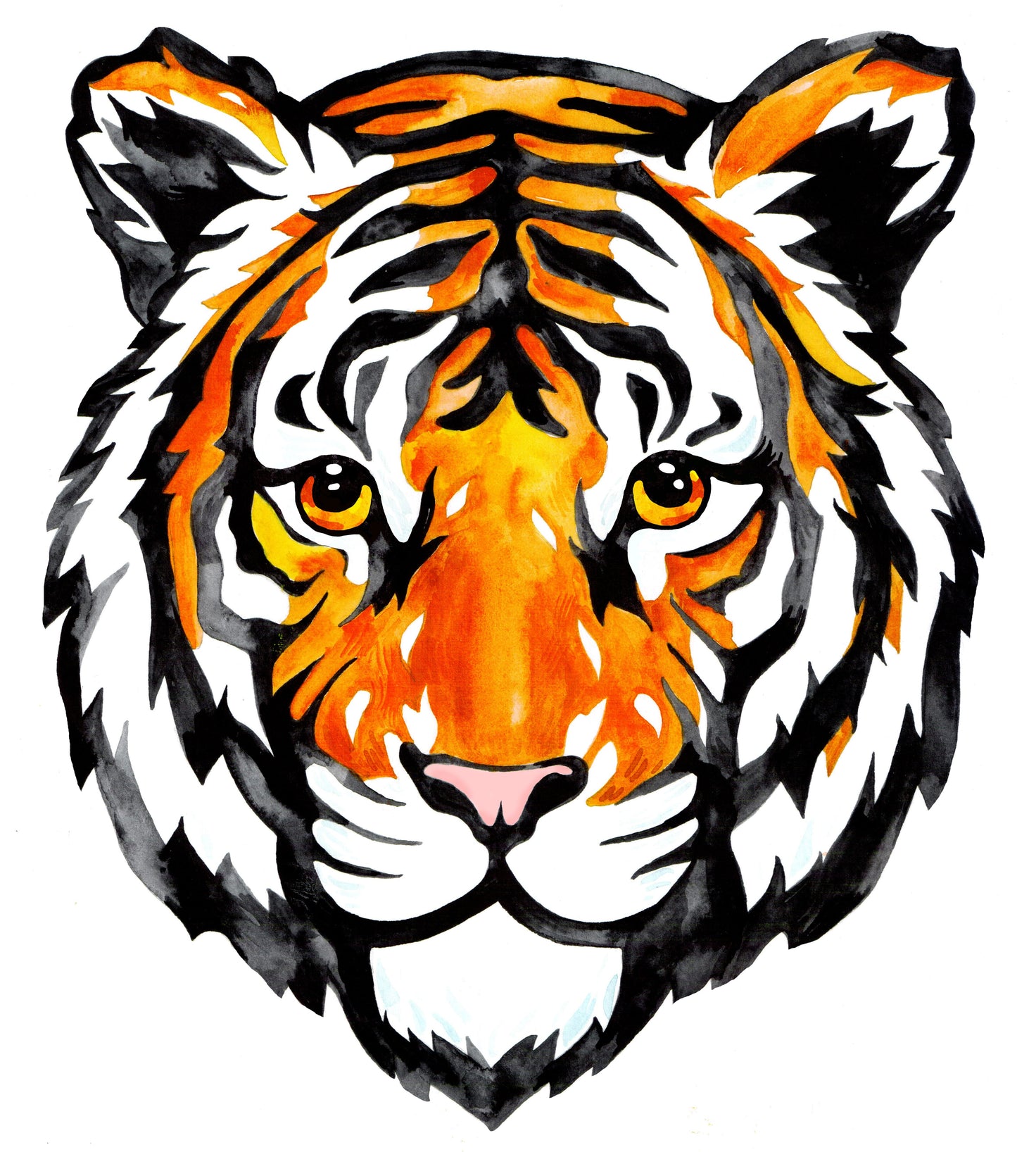 Roaring Tiger Door Sign